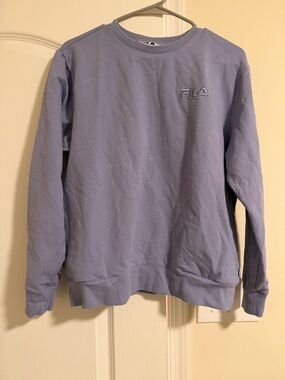 FILA Men’s Light Purple Crewneck Sweatshirt